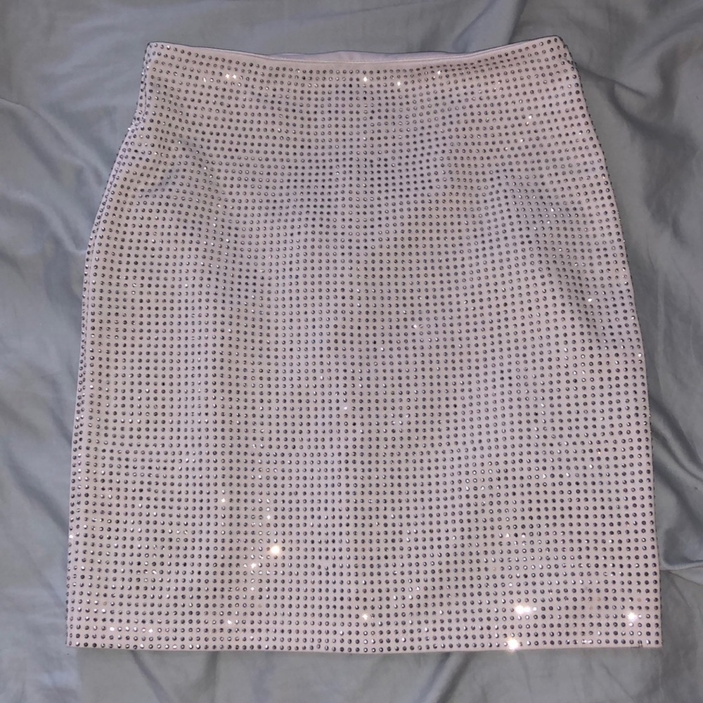 Forever 21 Rhinestone Mini Skirt